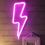 LED Lightning Sign Decor Light